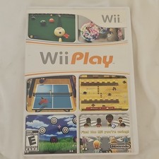 Nintendo Wii Play Game Complete with Manual Nintendo Wii Arcade Simulation