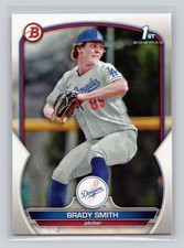 Brady Smith 2023 Bowman Draft Baseball #BD-109 Los Angeles Dodgers
