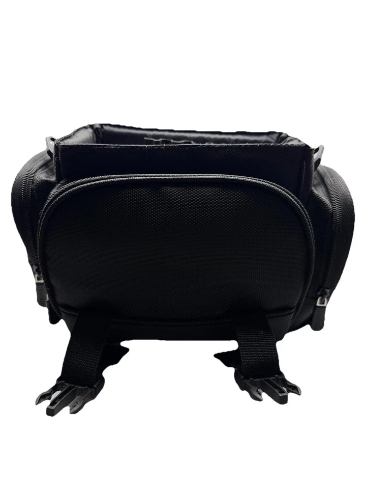 Estuche de transporte para cámara Kodak bolsa de viaje de nailon negra con correa para el hombro desgastada Foto 4 de 4