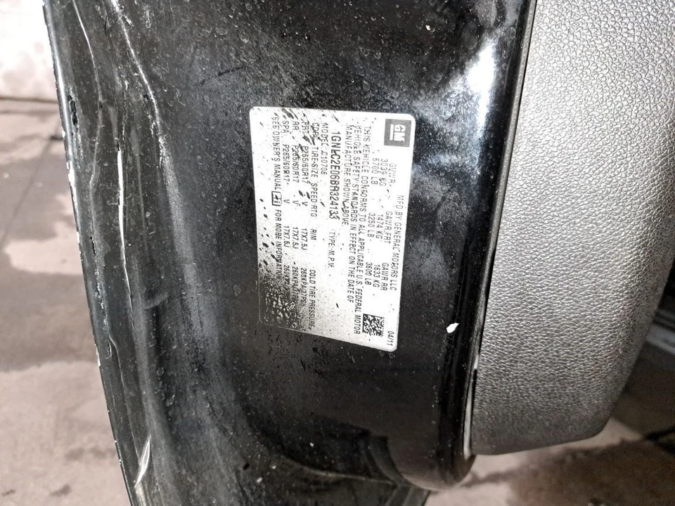 Manija de puerta exterior exterior del lado del conductor LH 2011 Tahoe Sku#4300743 Foto 3 de 4