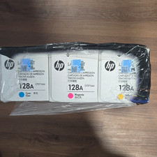 HP 128A Original Laser Toner Cyan Magenta Yellow Set for HP CF371AM