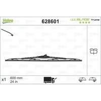Wischblatt Valeo 628601 FüR Renault Opel Trucks Master II Movano A