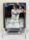 2025 Bowman Draft - Taitn Gray - Chrome Auto 1st Prospect - #CPA-TG Rays