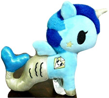 Tokidoki Blue Mermicorno 10" Plush Aurora Anime Unicorn Mermaid Stuffed Animal