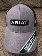 Ariat Youth Unisex With Gray With Black Snapback Ballcap A300081006 New