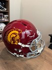 Woody Marks Signed USC Trojans Full Size Authentic Helmet Beckett Witness — photo 1