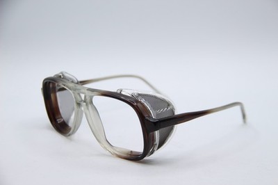 PENTAX F6000 GRAY BLACK AUTHENTIC FRAMES EYEGLASSES 53-15