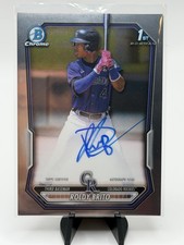 2026 Bowman Roldy Brito Chrome Auto Refractor Rockies 1st Bowman CPA-RB
