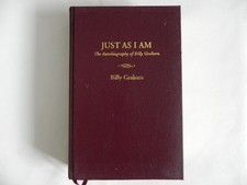 JUST AS I AM : THE AUTOBIOGRAPHY OF BILLY GRAHAM - Hardcover **Mint Condition**