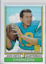 2000 Topps Chrome - Johnny Unitas Refractor Reprints Johnny Unitas  NFL!