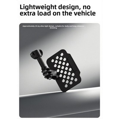 Ground Level Flight Bracket for Action Cameras - Two-Claw Compatibility Design