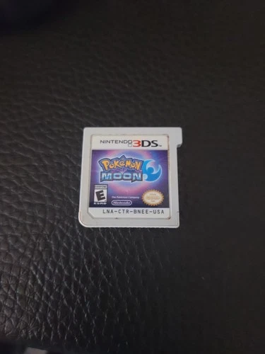 Pokémon Moon Nintendo 3DS 2016 Loose Game Cartridge Tested Working US Version