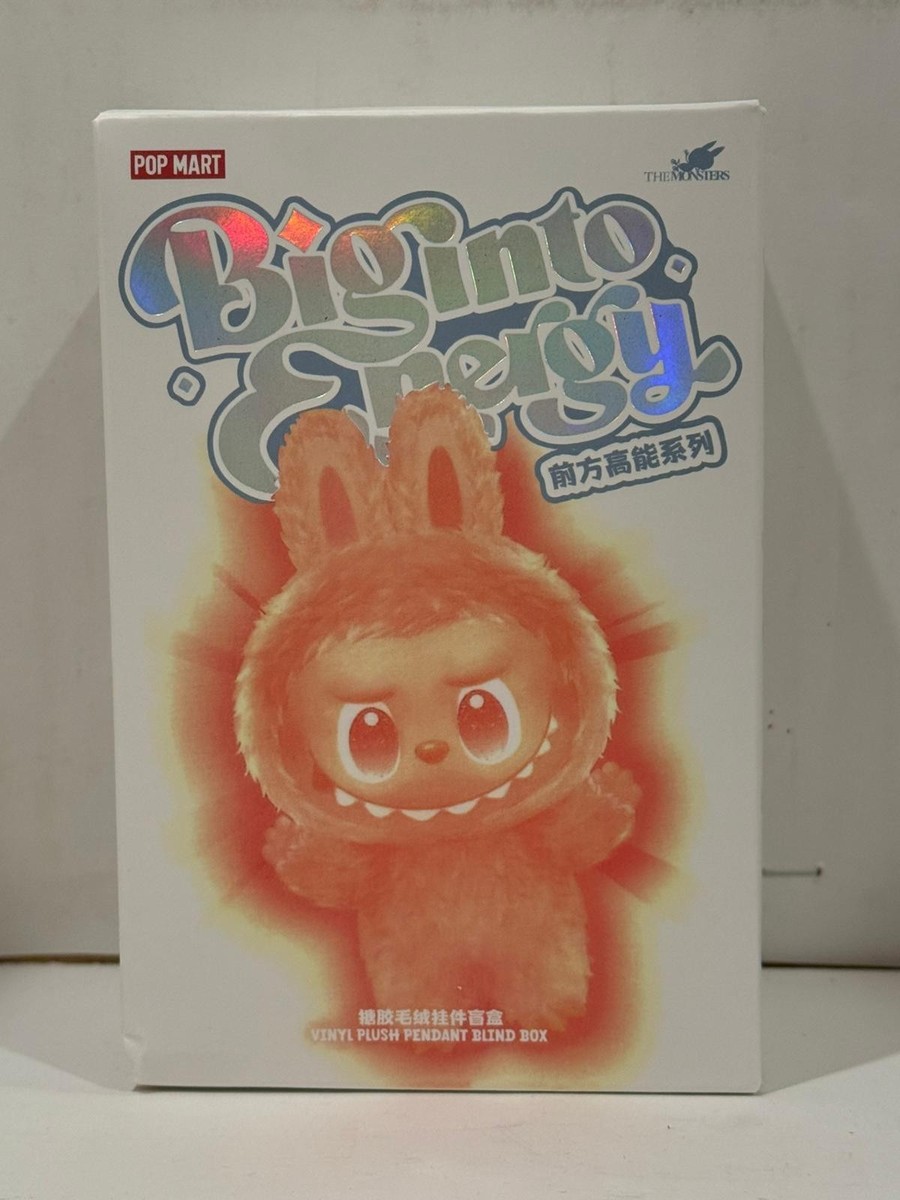 Authentic Pop Mart Labubu The Monsters Big Into Energy Vinyl