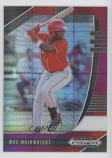 2020 Panini Prizm Draft Picks Red & Purple Hyper Mac Wainwright #PDP113 0w7
