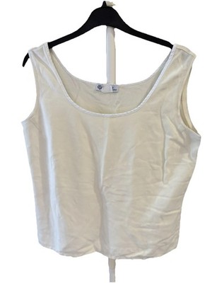 Loro Piana oversize Damentop Linen Baumwolle Beige Made In Italy
