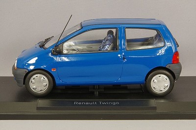 Norev 185295 1/18 Renault Twingo 1995 Cyan Blue Model Car NEW from