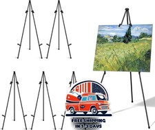 Soporte para letrero de bienvenida para bodas, pintura, manualidades con clips 