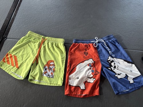 Gamer Supps Waifu Cups Shorts Medium (sold Out)  2 Shorts