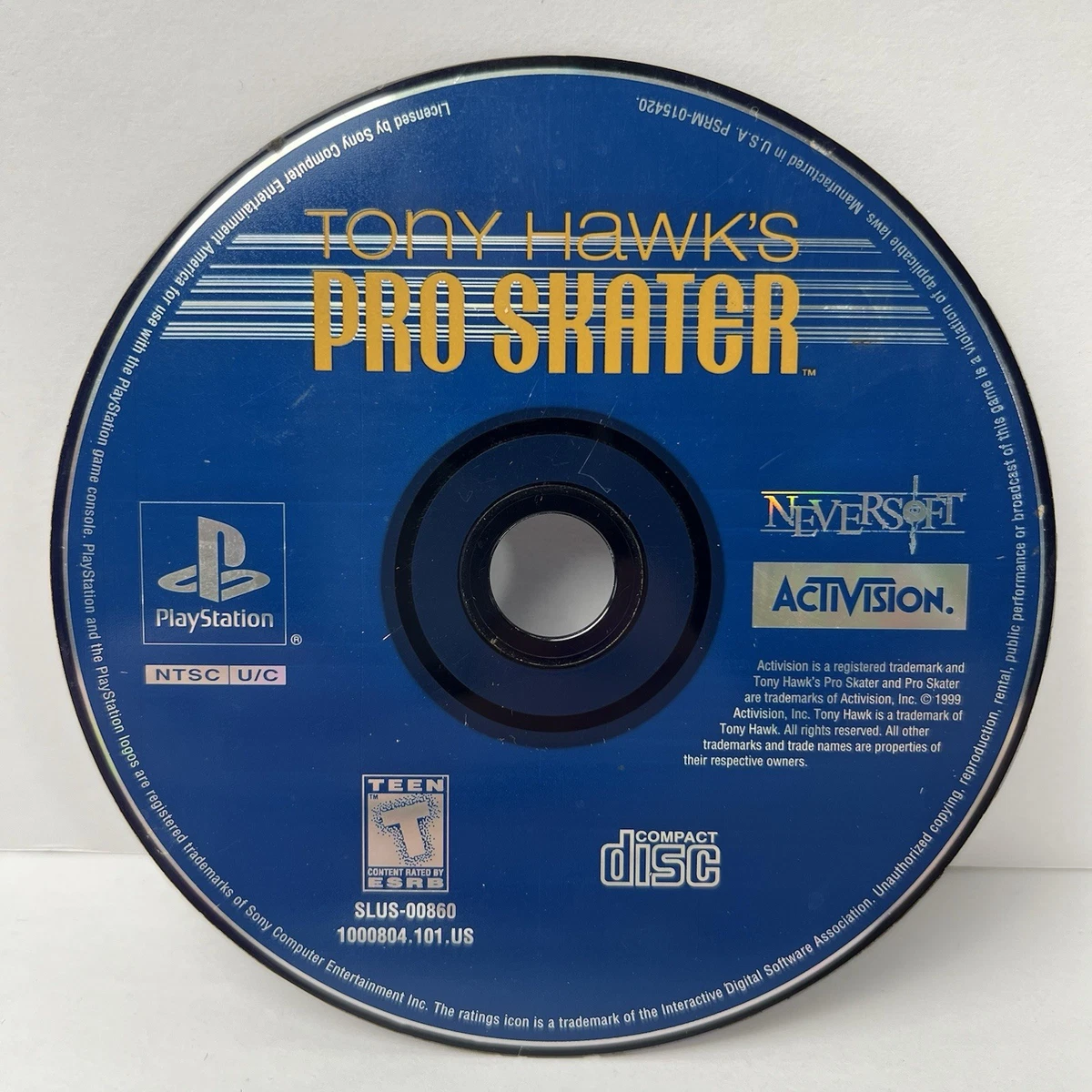 Tony Hawk‘s Skateboarding PS1 (Gebraucht) in Uetikon am See für CHF 15