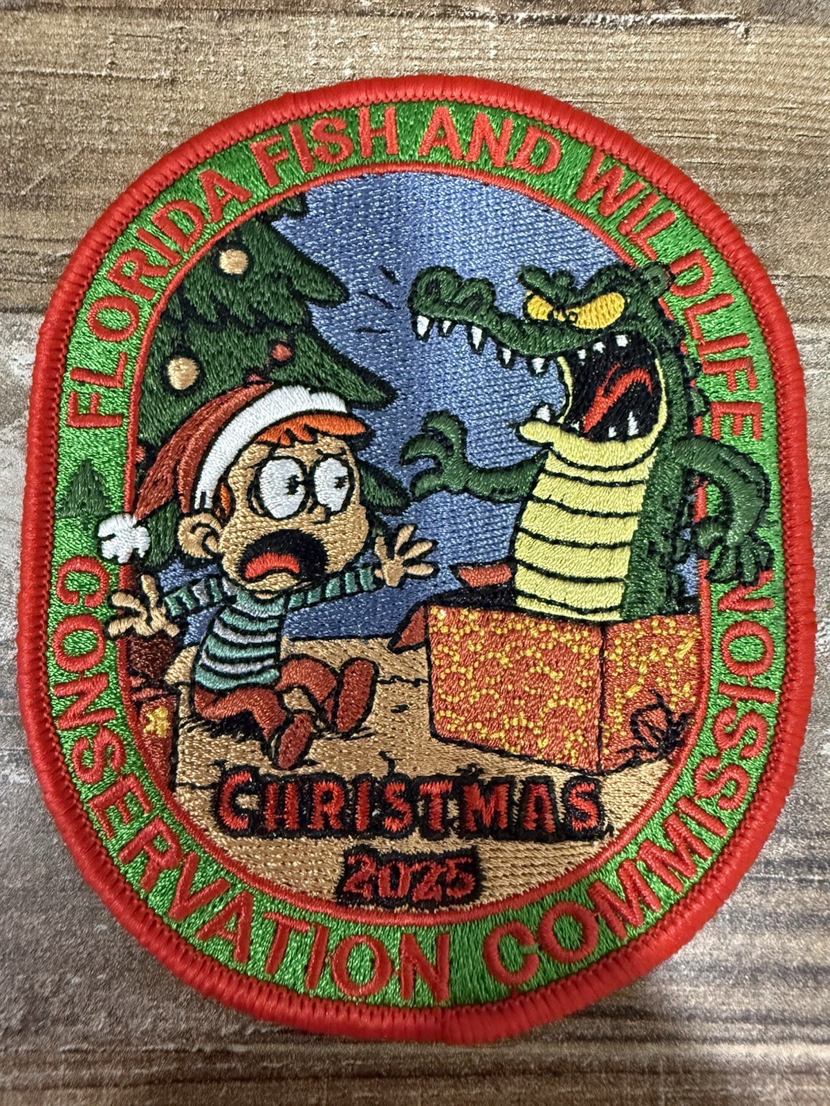 FWC Christmas 2025 Patch Police Law Enforcement