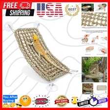 Bearded Dragon Hammock Reptile Lounger for Chameleon, Lizards, Gecko, Snakes,...