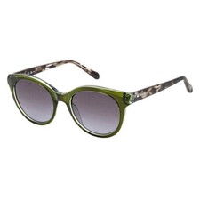 New Fossil Sunglasses w Case - FOS 3146/G/S 00OX - Crystal Green/Gray Fade 53mm