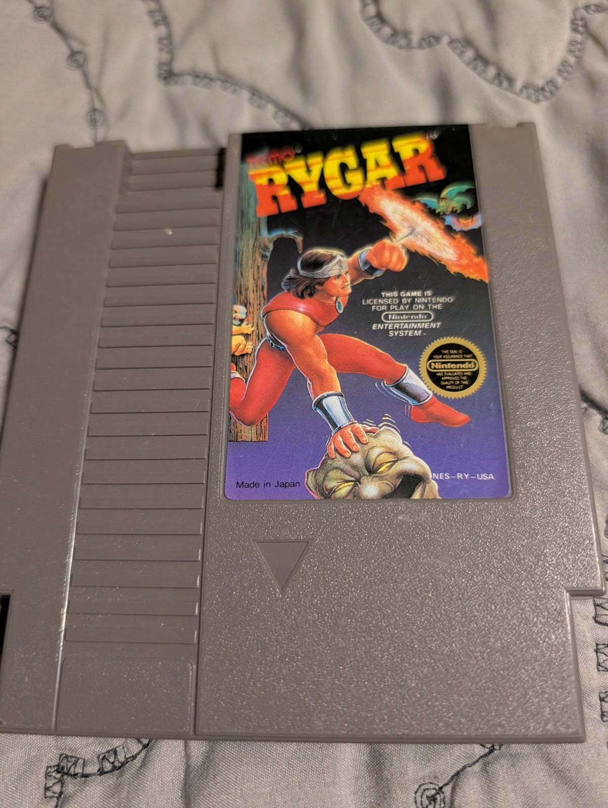 Rygar (Nintendo Entertainment System, 1987) NES Game Cartridge