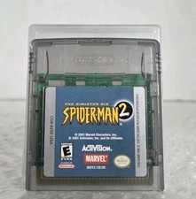 Spider-Man 2: The Sinister Six Gameboy Color GBC GBA Cartridge Only Tested Clean
