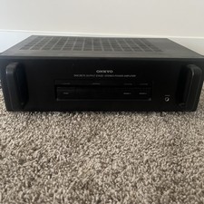 Vintage 1990s Onkyo 501 Stereo Power Amplifier
