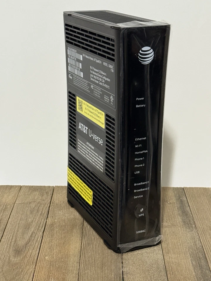 AT&T U-verse 5268AC Gateway Internet Wireless Modem Router New In Box - Image 2 of 4