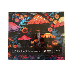 Jigsaw Puzzle 1000 Piece LORKAKO Mushroom 50cm x 70cm. Factory Sealed