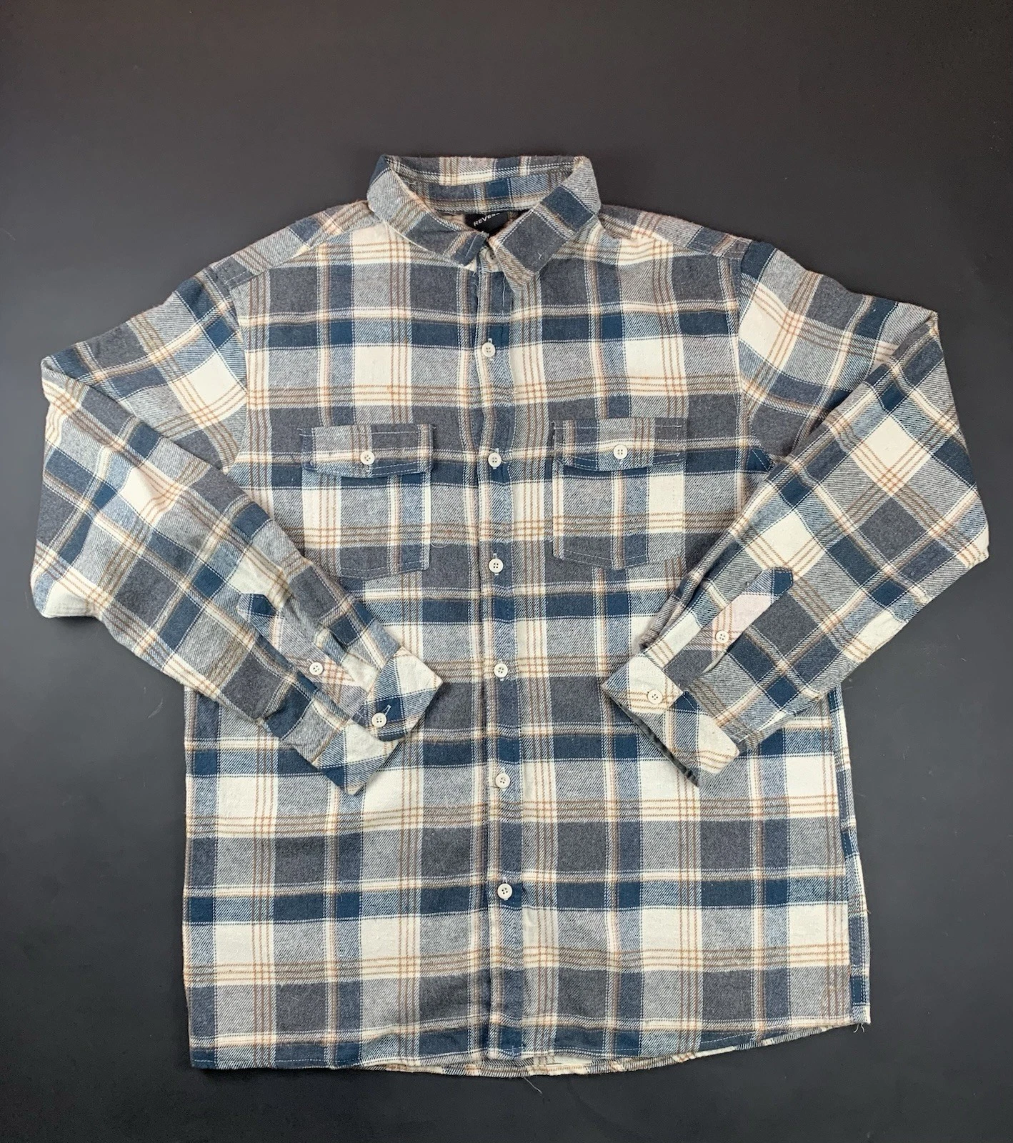 VISSLA Dillingr Men's Flannel Shirt Long Sleeve, Button-Up, Size XL
Opens in a new window or tab