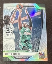 2024-25 Panini Prizm Euroleague Wenyen Gabriel #194 Silver Prizm