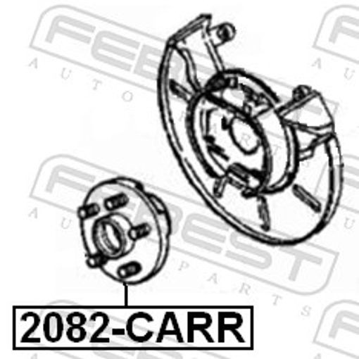 FEBEST-OE 2082-CARR.OE Wheel Hub for CHRYSLER,DODGE,PLYMOUTH - Image 3