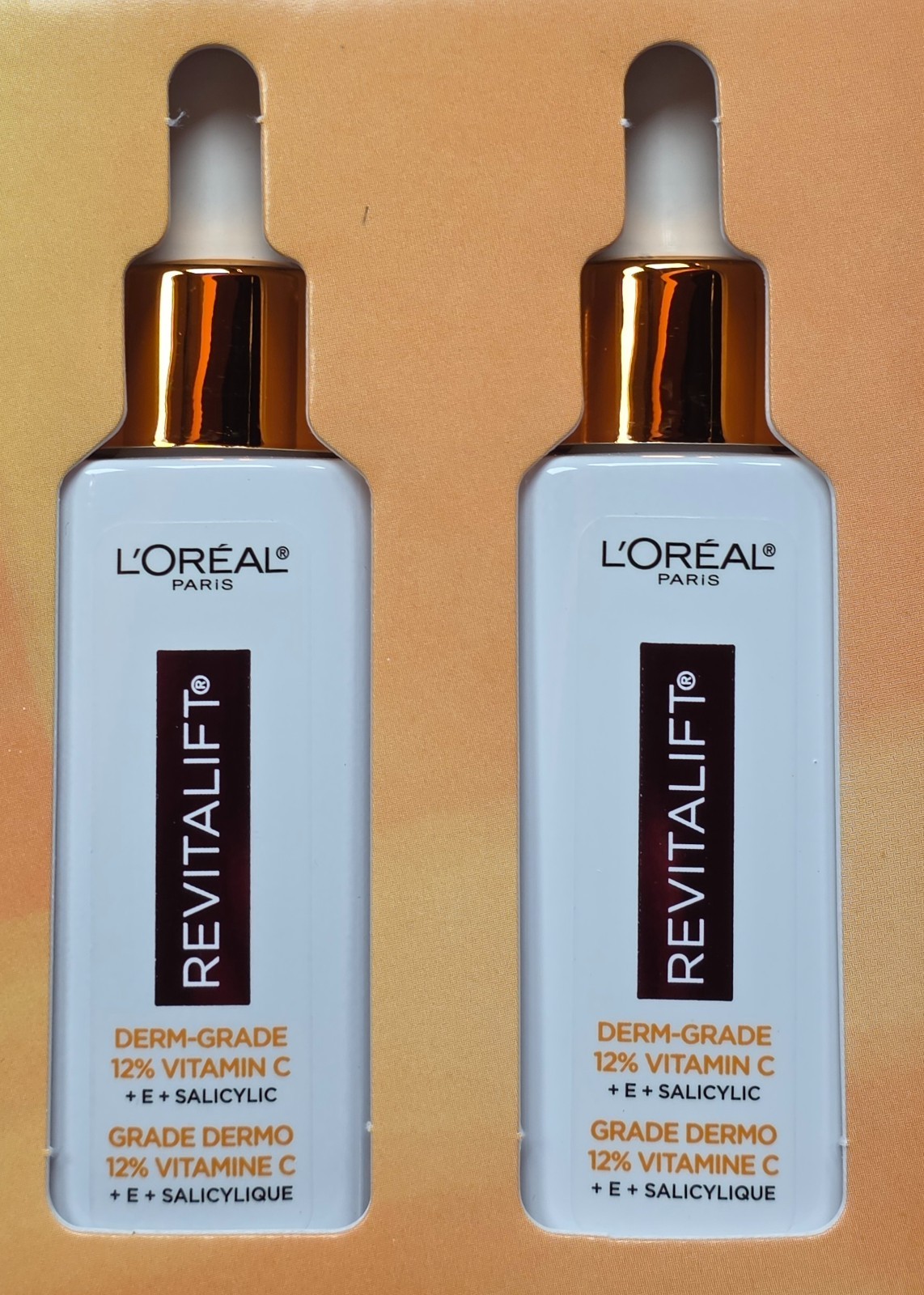 (2X) L'Oreal Paris Revitalift 12% Vitamin C + E + Salicylic Serum 1 OZ