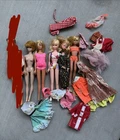 Vtg 60s Bubble Cut Malibu Barbie Lot Skipper Clone Clothes Mod TNT