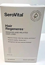 SeroVital Hair Regeneres 60capules SEALED -Exp:04/2026
