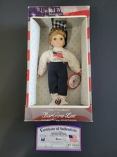 Vintage Petite Porcelains by Barbara Lee 9-1-1 Limited Edition Memorial Doll COA