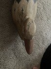 VTG Antiq.Duck Decoy Hand Painted & carved wooden 15.5" — photo 8