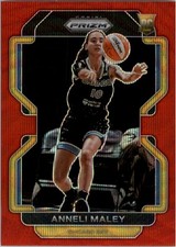 2022 Panini Prizm WNBA Prizms Ruby Wave #74 Anneli Maley - BSK
