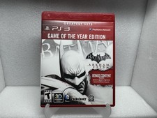 Batman: Arkham City - Game Of The Year Edition Greatest Hits PS3 Playstation CIB