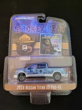 2024 Greenlight Smokey Bear 75th Series 4 2019 NISSAN TITAN XD PRO-4X Blue New