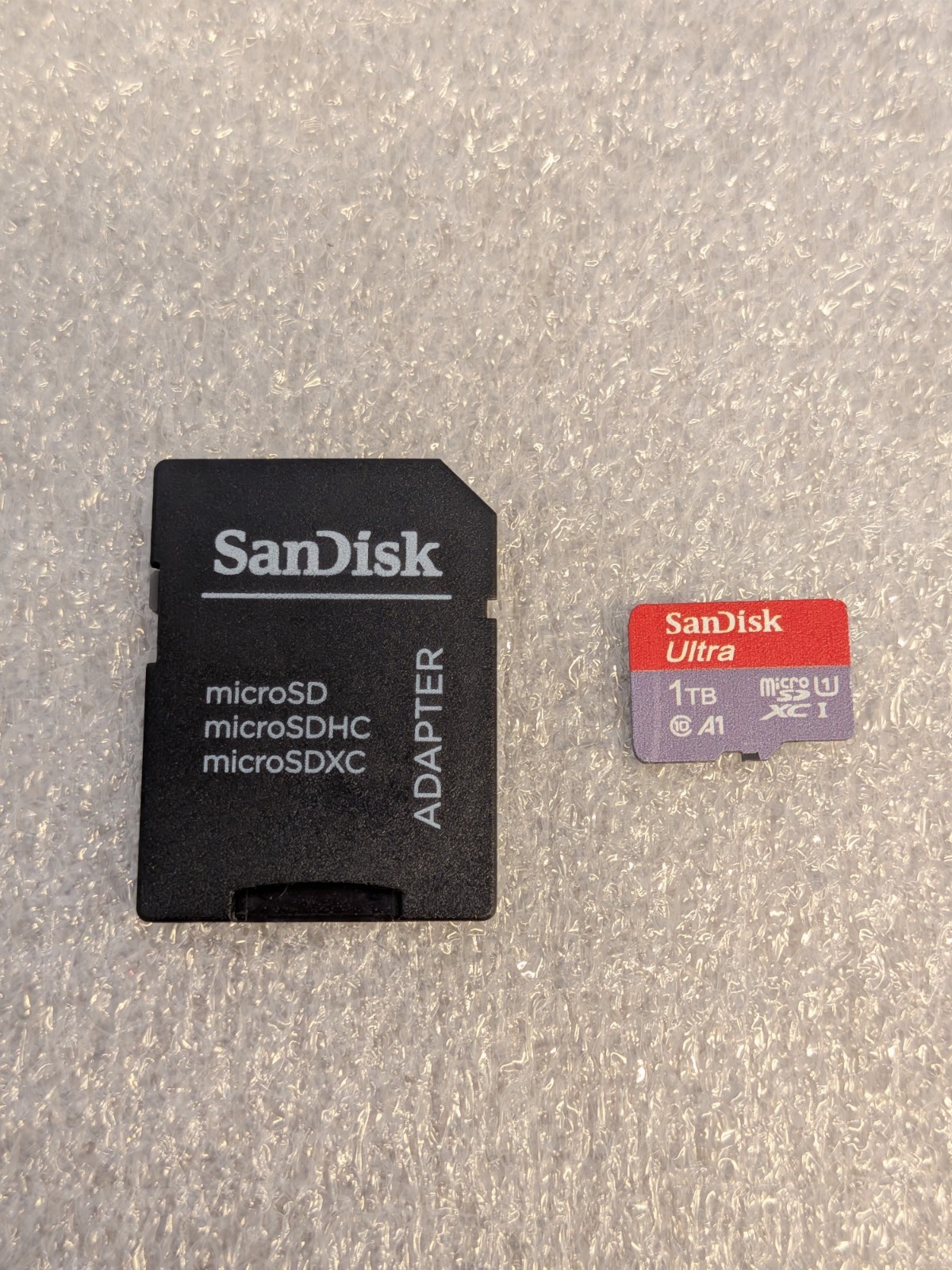 SanDisk Ultra microSDXC 1TB A1 UHS-I Classe 10 150MB/s + Adattatore Originale SD