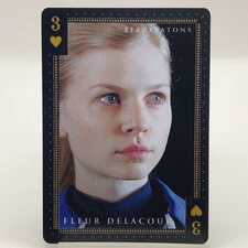 Harry Potter and the Goblet of Fire Tully's Coffee Hearts 3 Playing Cards F/S