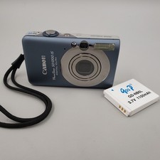 Canon PowerShot SD1200 IS DIGITAL ELPH 10.0MP Blue Silver Digital Camera