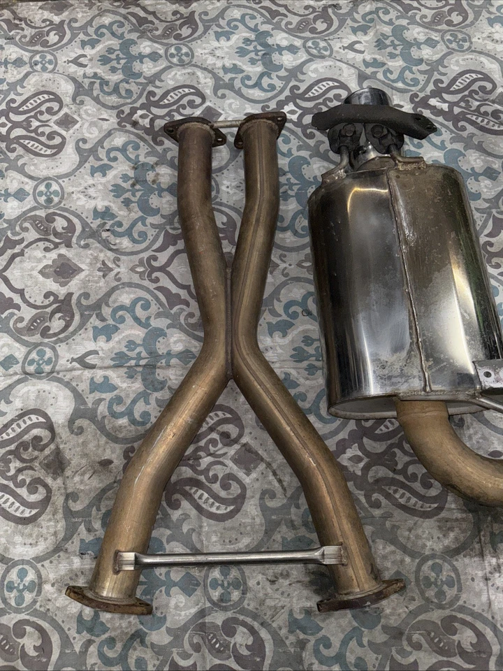 90-96 Nissan 300zx Z32 Stillen Exhaust Catback 2+0 Muffler System - Image 2 of 4
