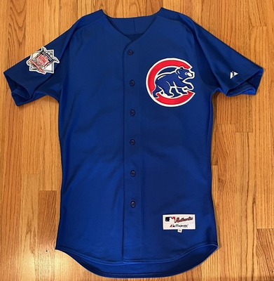#ad Majestic Derrek Lee Chicago Cubs Authentic Model 6200 Alternate Jersey Size 40 $75.00