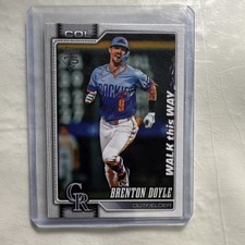 2026 Topps Series 1 - WALK this WAY Brenton Doyle Colorado Rockies #164