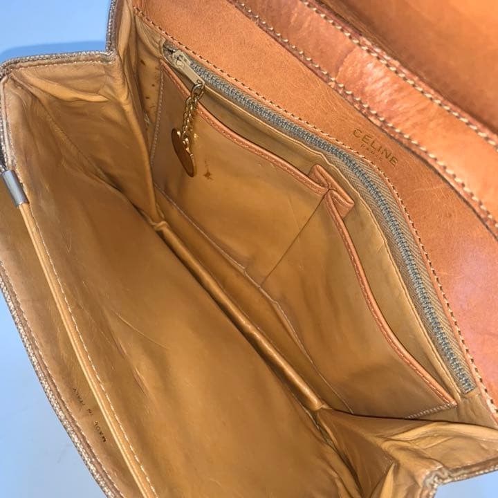 CELINE Macadam Logo Macadam Pattern Shoulder Bag … - image 9