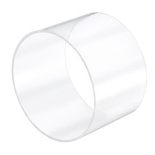 144mm x 150mm 4" Clear Acrylic Pipe Rigid Plastic Tubing for Plumbing